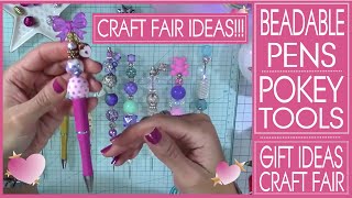 Craft Fair Ideas  Beadable Pens &  Pokey Tools  Happy Mail Ideas