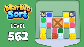 Marble Sort level 562 solution