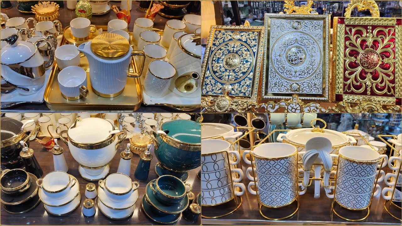 Wholesale Crockery Market Gujranwala/Fancy Crockery/Royal Tea Set,Luxury Soup Set,Buffetset,Knifeset