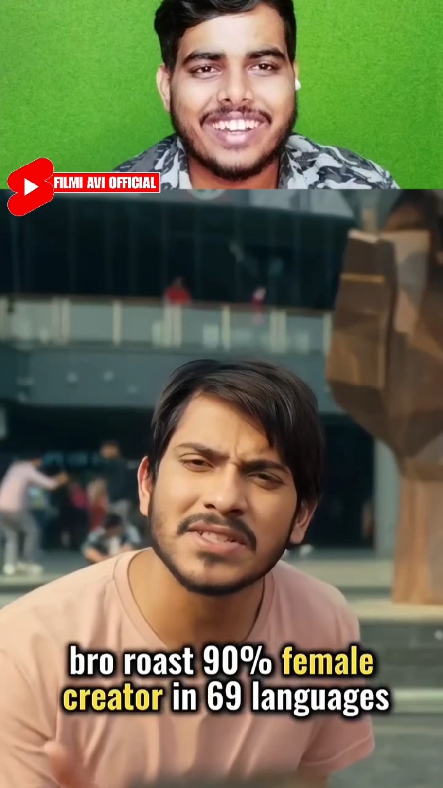 Purav Jha Roast Female Content Creator | Reaction Video | #shorts #remix