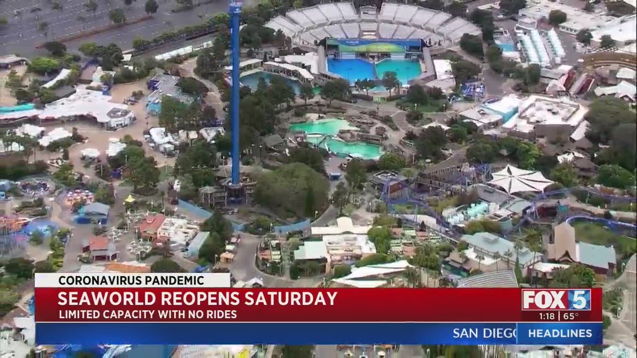 SeaWorld To Reopen Saturday Without Rides
