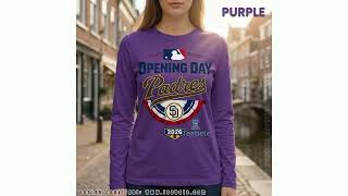Full San Diego Padres Baseball Opening Day 2026 T-Shirt Guide