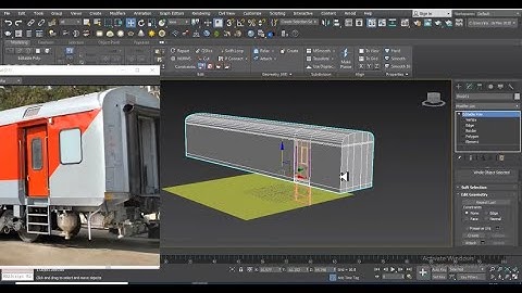 3Dsmax Tutorials, Learn 3D Modeling & Texturing a LHB Rajdhani Coach from Scratch in 3dsmax ( Part 1