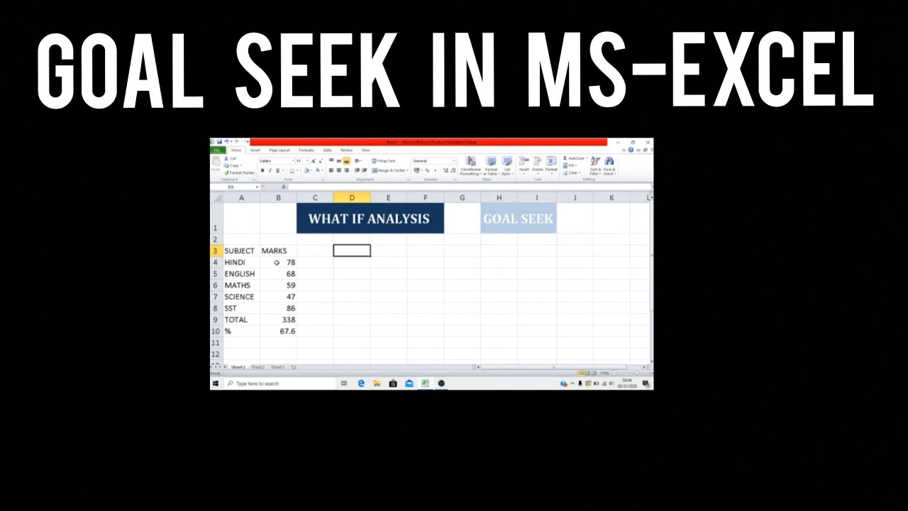 how to use goal seek in excel for mac