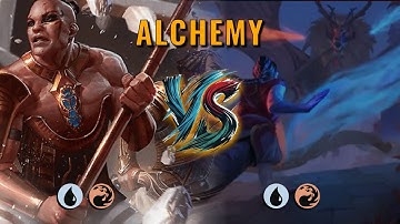 MTG Alchemy - Izzet Midrange by CunicoliGoblin VS Izzet Midrange by tiziano1987