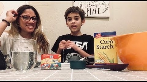 Awesome Science Experiments for Kids - Cornstarch Quicksand- Episode #7