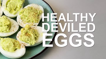 How to Make Healthy Avocado Deviled Eggs