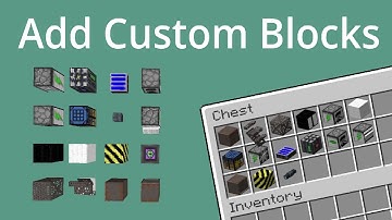 Add your own Blocks to Vanilla Minecraft 1.14!