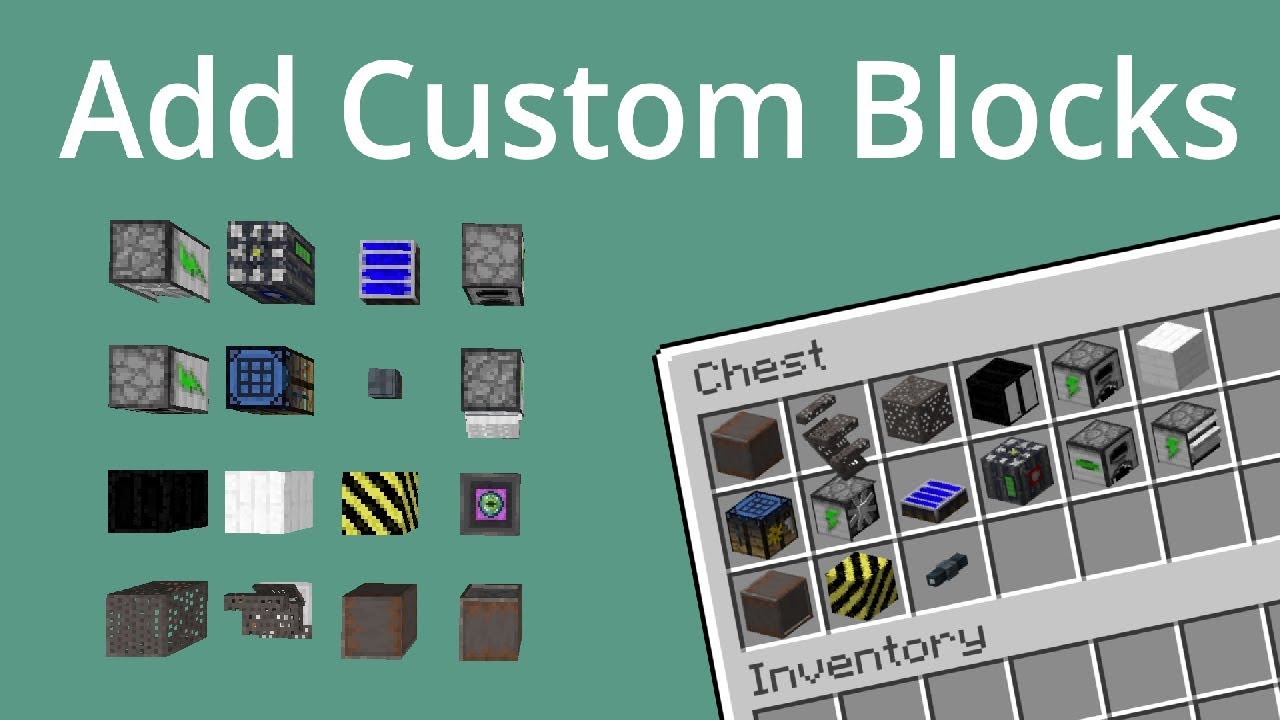 Add your own Blocks to Vanilla Minecraft 1.14! YouTube