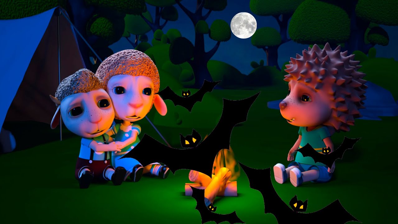 ⁣Children on a Hike | Campfire Stories | Kids Scare each Other