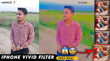 Iphone camera filters in android || iphone filter || Make Iphone Photo in Android😨 [ 100% Working ]