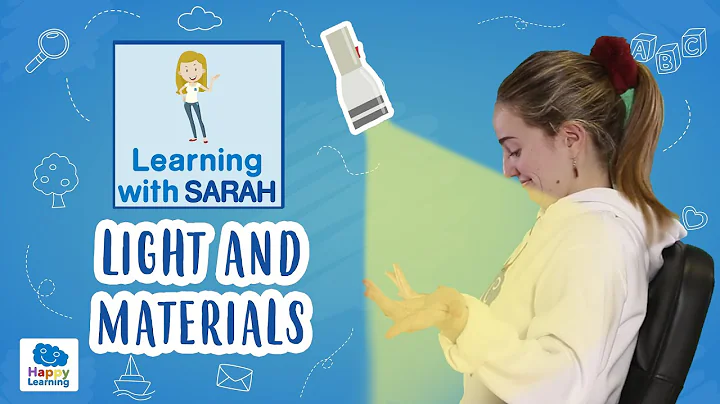 LIGTH AND MATERIALS | LEARNING WITH SARAH | EDUCATIONAL VIDEOS - DayDayNews