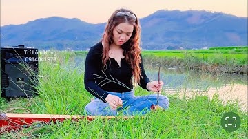 #trilamnong , Gái Xinh đàn Độc Huyền Cầm..Rao quá Đẳng Cấp..Tiếng đàn Triệu View..!