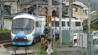 富士山麓電気鉄道8000系 8001F 大月駅発車