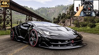 1200HP Lamborghini Centenario LP 770-4 - Forza Horizon 5 | Logitech g29 gameplay