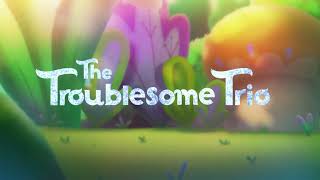 Trollstopia S7 E4A The Troublesome Trio Le Card