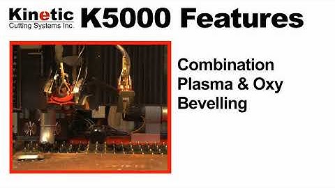 Combination Plasma Cutting Machine In Action - Kinetic Plasma Cutting Systems
