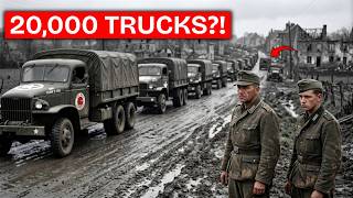 Germans Mocked American Logistics — Until 20,000 Trucks Kept the Red Ball Express Running