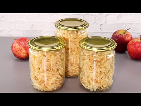 Яблочный КОНФИТЮР для пирогов, пирожков и рулетов НА ЗИМУ: проще и быстрее рецепта нет!