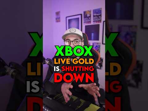 Xbox Live Gold is Shutting Down 😱 #shorts #xbox #xboxgamepass #xboxone #xboxseriesx #xbox360