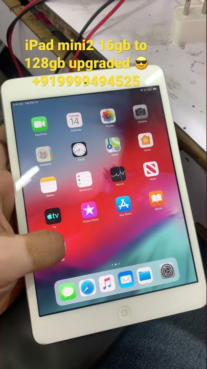 iPad mini2 16gb to 128gb upgraded 😎 919999494525#ipad #irepair #fixiphone #karolbagh #gurugram