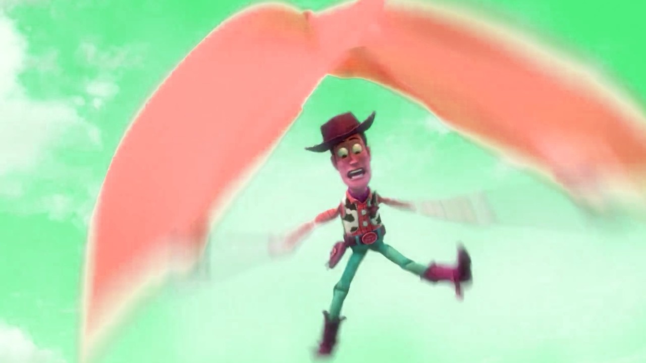 Toy Story | Woody - About to crash!!! Agggghhh!!! (Sponsored by: Klasky Csupo 2001 Effects)