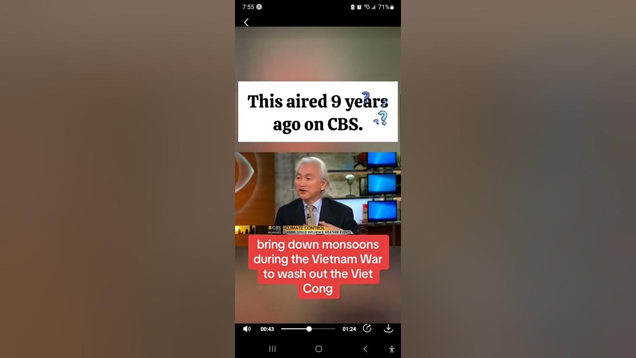 Michio Kaku talking about lasers YouTube