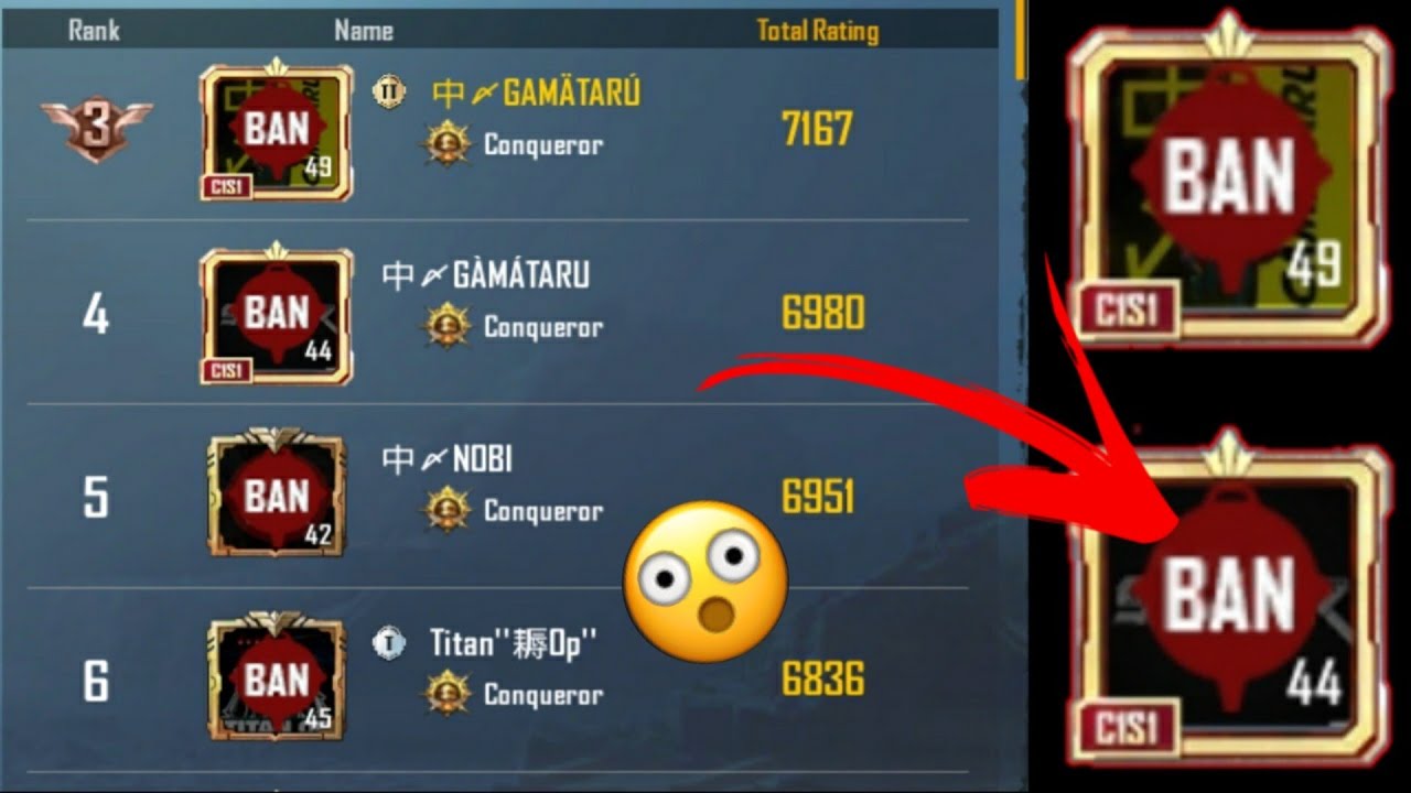 Saw this on my friends list Does it mean that he has been banned from the  game I just noticed this a while ago  rPUBGMobile