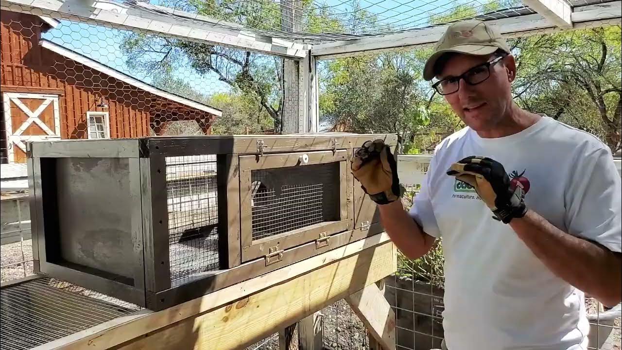Building Quail Cages - YouTube