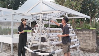 Making a DFT/NFT Hydroponic Installation for the garden in front of our house