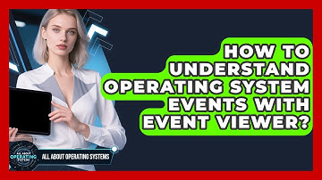 How To Understand Operating System Events With Event Viewer? - All About Operating Systems