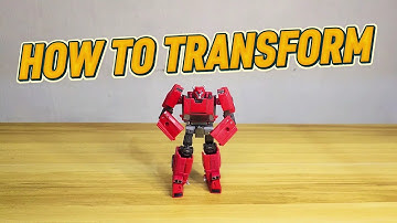 HOW TO TRANSFORM the Legacy United Prime Universe Cliffjumper