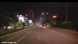 City Night Driving Tour Must Watch Surat City Drive #surat #nightcore #youtube#cleansurat#instagood 
