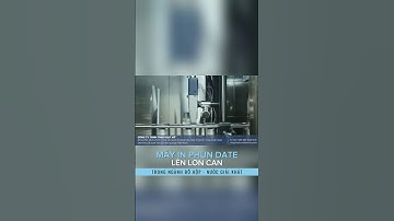 Máy in phun date lên lon đồ hộp | In phun date tốc độ nhanh trong ngành đồ uống | LH: 0902259421