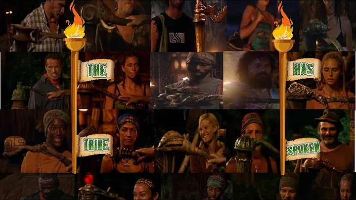 Every "The Tribe Has Spoken" in Survivor 🌴🌴🌴Survivor Borneo - Game Changers 🌴🌴🌴