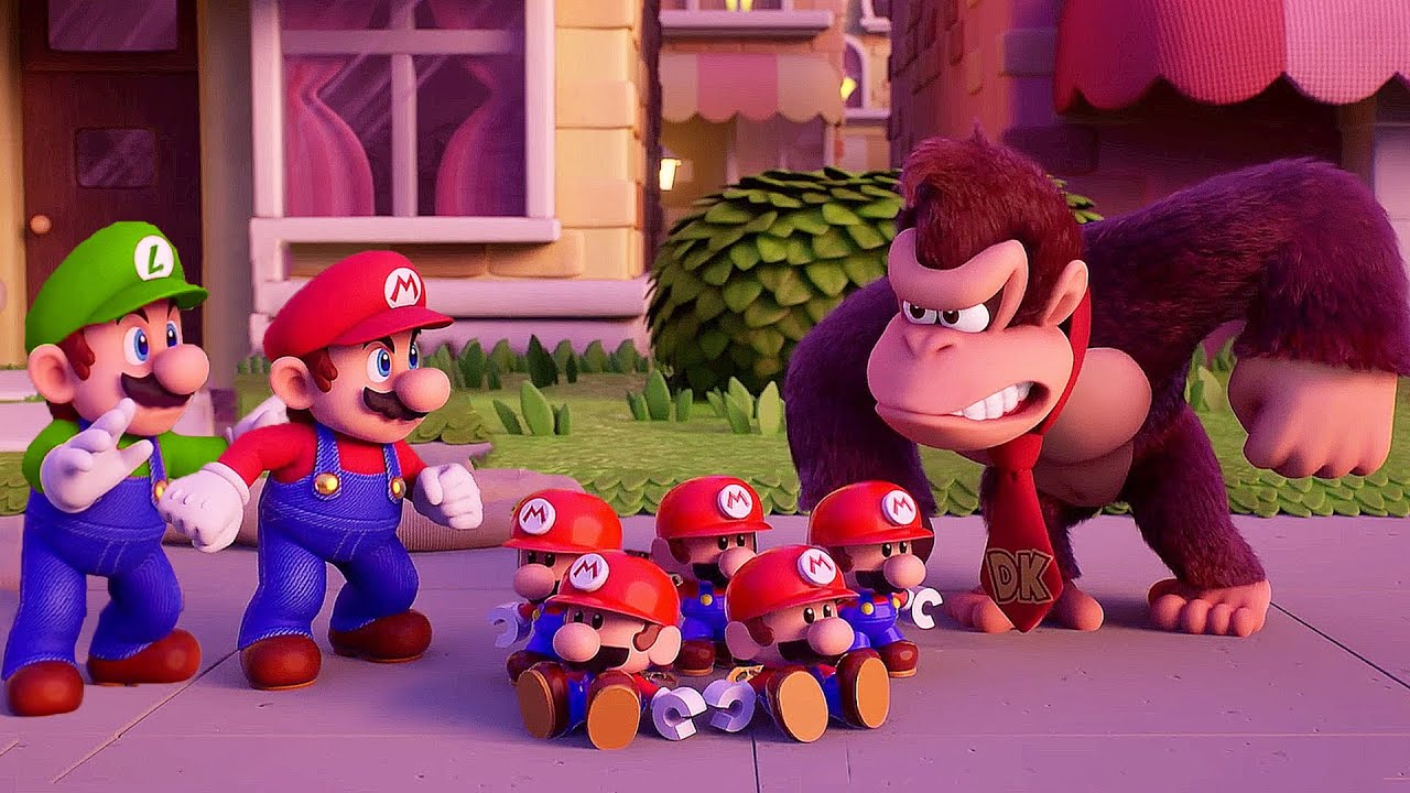 オリガミキング,Mario vs Donkey Kong, Mario Bros Mario vs Donkey Kong Switch – 2 Player Co-Op Full Main Game