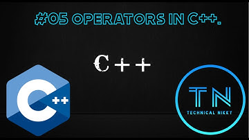 #05 Operators in C++ language.