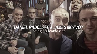 daniel radcliffe \& james mcavoy being an iconic duo