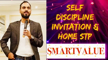 SELF DISCIPLINE, INVITATION & HOME STP BY.PARTHA BHOWMICK.