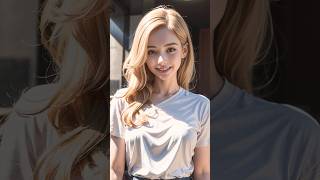 Blond Beauty In Jeans 15 Ai Look Book Shorts