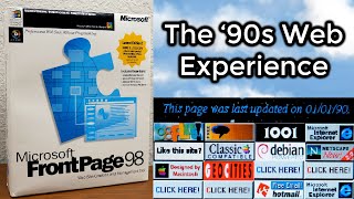 إنشاء موقع ويب بأسلوب التسعينيات باستخدام Microsoft FrontPage 98!