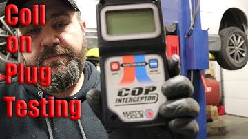 Coil On Plug (COP) coil testing for a misfire.