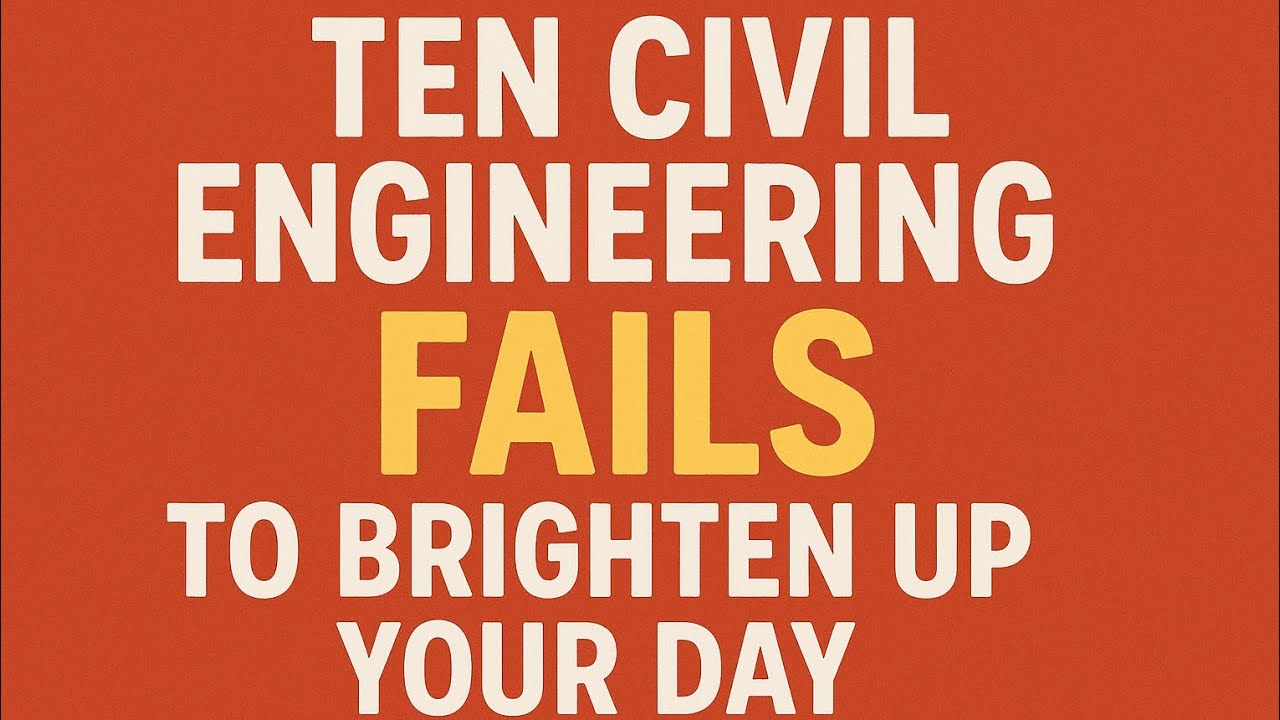 Engineer Shut Up Ten Civil Engineering Fails to Brighten up your day - YouTube