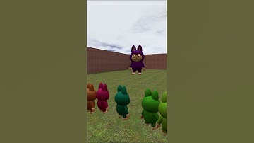 Huge Multiple Labubu in Maze #shorts #gmod #garrysmod #brainrot #labubu #nextbots #skibiditoilet