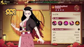 Demon Slayer - Blade of Hashira - Wish Draw Back, Got 20k Gem and Exploding Blood Nezuko