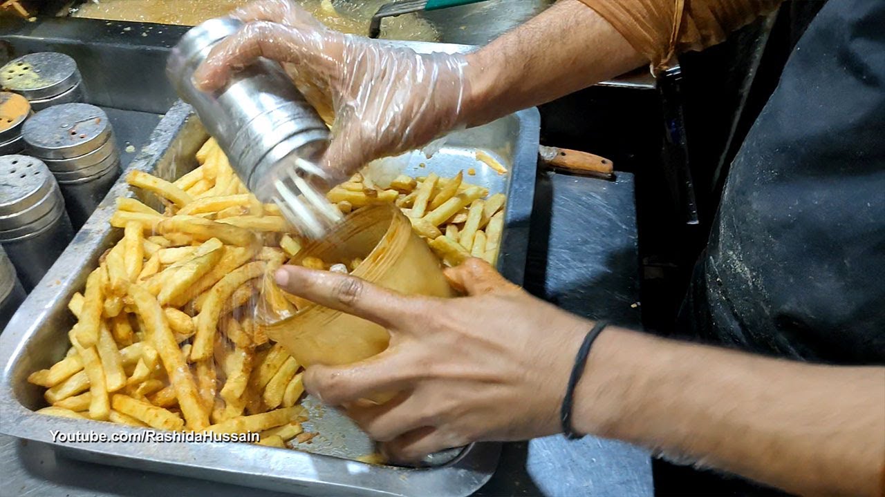 Roadside Crispy French Fries | Macdonald'S  Optp Flavors Pizza Fries | Pakistani Street Food