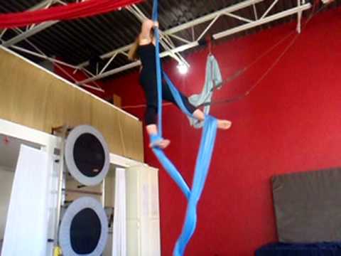 Brooke Fitzgerald Aerial and acro demo