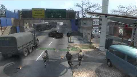 Across the map tomahawk on Convoy
