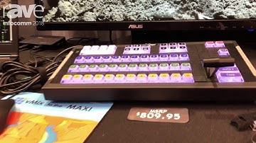 InfoComm 2018: X-Keys Presents XKE-124 T-Bar With Video Switcher Set