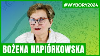 Bożena Napiórkowska - kandydatka do Rady Miasta Ostrołęki